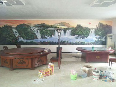 永康墙绘-写实风景