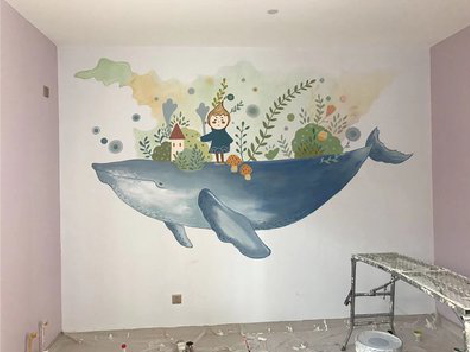 永康手绘墙的特点及优势。